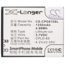 Аккумуляторная батарея iBatt iB-M1676 для телефонов, смартфонов CoolpadЕмкость (mAh): 1350. Напряжение (V): 3,7