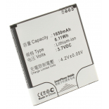 Аккумуляторная батарея для телефона, смартфона Acer Liquid E1. Артикул iB-M585.Емкость (mAh): 1650. Напряжение (V): 3,7