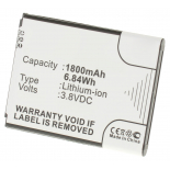 Аккумуляторная батарея iBatt iB-M571 для телефонов, смартфонов SamsungЕмкость (mAh): 1800. Напряжение (V): 3,8