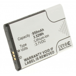 Аккумуляторная батарея для телефона, смартфона Samsung GT-C5510. Артикул iB-M278.Емкость (mAh): 950. Напряжение (V): 3,7