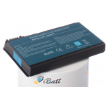 Аккумуляторная батарея для ноутбука Acer TravelMate 5720G-302G16. Артикул iB-A134H.Емкость (mAh): 5200. Напряжение (V): 14,8