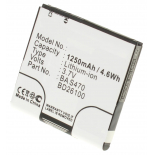Аккумуляторная батарея для телефона, смартфона T-Mobile PD98120. Артикул iB-M351.Емкость (mAh): 1250. Напряжение (V): 3,7