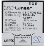 Аккумуляторная батарея для телефона, смартфона Coolpad W702. Артикул iB-M1675.Емкость (mAh): 1900. Напряжение (V): 3,7