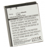Аккумуляторная батарея для телефона, смартфона Sagem MY200c. Артикул iB-M2609.Емкость (mAh): 650. Напряжение (V): 3,7