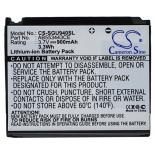 Аккумуляторная батарея для телефона, смартфона Samsung SGH-U940. Артикул iB-M2642.Емкость (mAh): 900. Напряжение (V): 3,7