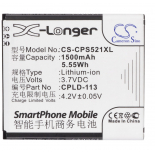 Аккумуляторная батарея CPLD-113 для телефонов, смартфонов Coolpad. Артикул iB-M1607.Емкость (mAh): 1500. Напряжение (V): 3,7