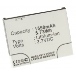 Аккумуляторная батарея для телефона, смартфона Asus P550. Артикул iB-M204.Емкость (mAh): 1550. Напряжение (V): 3,7