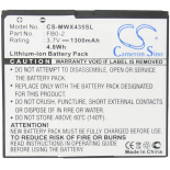 Аккумуляторная батарея FB0-2 для телефонов, смартфонов Motorola. Артикул iB-M2300.Емкость (mAh): 1300. Напряжение (V): 3,7