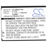 Аккумуляторная батарея iBatt iB-M1105 для телефонов, смартфонов SamsungЕмкость (mAh): 1350. Напряжение (V): 3,7