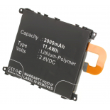 Аккумуляторная батарея LIS1525ERPC для телефонов, смартфонов Sony Ericsson. Артикул iB-M660.Емкость (mAh): 3000. Напряжение (V): 3,8