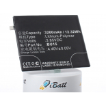 Аккумуляторная батарея BU15 для телефонов, смартфонов Meizu. Артикул iB-M2260.Емкость (mAh): 3200. Напряжение (V): 3,85