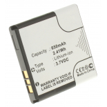 Аккумуляторная батарея для телефона, смартфона Sony Ericsson T650i. Артикул iB-M320.Емкость (mAh): 650. Напряжение (V): 3,7