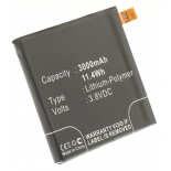 Аккумуляторная батарея EAC62718201 для телефонов, смартфонов LG. Артикул iB-M889.Емкость (mAh): 3000. Напряжение (V): 3,8