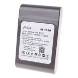 Аккумуляторная батарея 17083-4210 для пылесосов Dyson. Артикул iB-T910.Емкость (mAh): 1500. Напряжение (V): 22,2