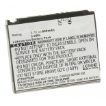 Аккумуляторная батарея для телефона, смартфона Samsung SGH-S5230 Tocco Lite Edition. Артикул iB-M283.Емкость (mAh): 800. Напряжение (V): 3,7
