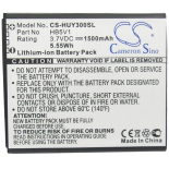Аккумуляторная батарея для телефона, смартфона Huawei T8833. Артикул iB-M1093.Емкость (mAh): 1500. Напряжение (V): 3,7