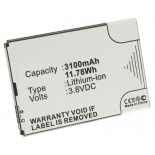 Аккумуляторная батарея iBatt iB-M538 для телефонов, смартфонов LGЕмкость (mAh): 3100. Напряжение (V): 3,8