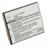 Аккумуляторная батарея для телефона, смартфона Alcatel OT-880A. Артикул iB-M498.Емкость (mAh): 800. Напряжение (V): 3,7