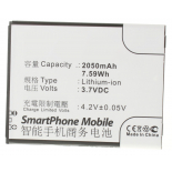 Аккумуляторная батарея iBatt iB-M589 для телефонов, смартфонов LenovoЕмкость (mAh): 2050. Напряжение (V): 3,7