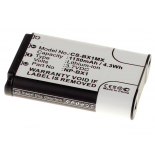 Аккумуляторные батареи для фотоаппаратов и видеокамер Sony Cyber-shot DSC-WX300/LЕмкость (mAh): 1150. Напряжение (V): 3,7