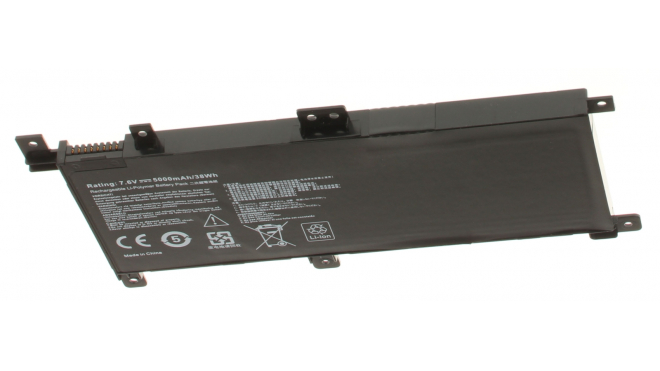 Аккумуляторная батарея для ноутбука Asus X556UB 90NB09R1-M02950. Артикул iB-A1154.Емкость (mAh): 5000. Напряжение (V): 7,6