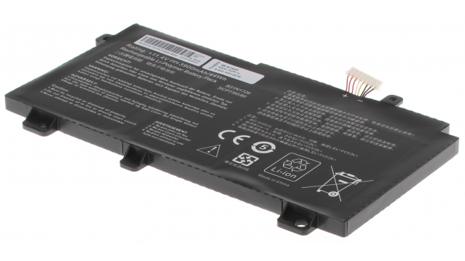 Аккумуляторная батарея для ноутбука Asus FX80GM. Артикул iB-A1645.Емкость (mAh): 3900. Напряжение (V): 11,4