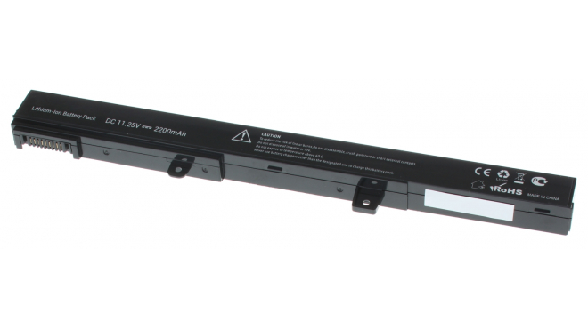 Аккумуляторная батарея для ноутбука Asus X551MAV. Артикул 11-11541.Емкость (mAh): 2200. Напряжение (V): 11,25