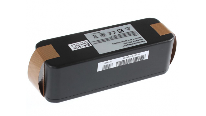 Аккумуляторная батарея для пылесоса iRobot Roomba 790. Артикул iB-T943H.Емкость (mAh): 5200. Напряжение (V): 14,4