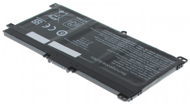 Аккумуляторная батарея для ноутбука HP-Compaq Pavilion X360 14-BA037NS. Артикул 11-11493.Емкость (mAh): 3400. Напряжение (V): 11,55