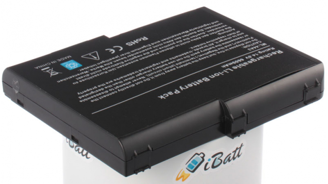 Аккумуляторная батарея для ноутбука Acer Aspire 1602LC. Артикул iB-A220.Емкость (mAh): 6600. Напряжение (V): 14,8
