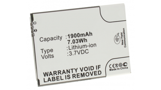 Аккумуляторная батарея для телефона, смартфона Samsung SHV-E370 Galaxy S4 Mini LTE (S IV). Артикул iB-M543.Емкость (mAh): 1900. Напряжение (V): 3,7