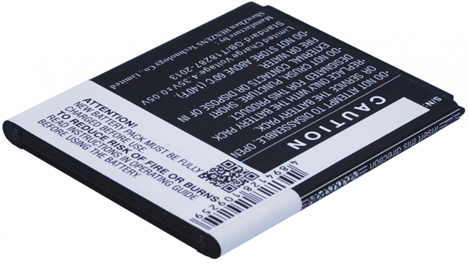Аккумуляторная батарея для телефона, смартфона Samsung SM-G310A. Артикул iB-M2714.Емкость (mAh): 1550. Напряжение (V): 3,8