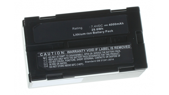 Аккумуляторная батарея VW-VBDR1 для фотоаппаратов и видеокамер Panasonic. Артикул iB-F501.Емкость (mAh): 4000. Напряжение (V): 7,4