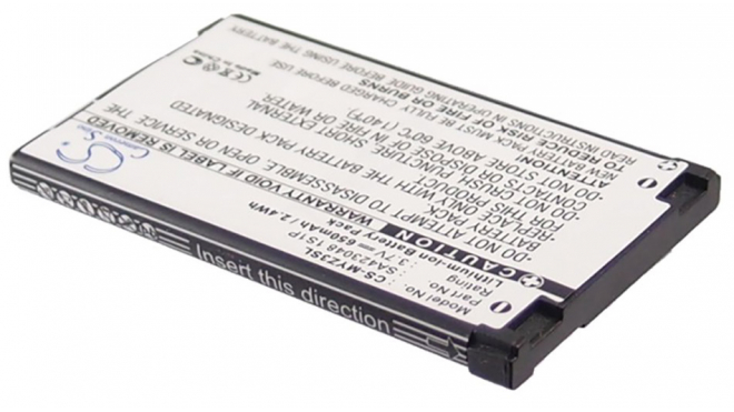 Аккумуляторная батарея для телефона, смартфона Sagem MY-Z3. Артикул iB-M2612.Емкость (mAh): 650. Напряжение (V): 3,7