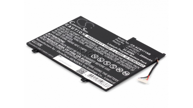 Аккумуляторная батарея 1ICP4/58/102-3 для ноутбуков Acer. Артикул iB-A990.Емкость (mAh): 2900. Напряжение (V): 11,4