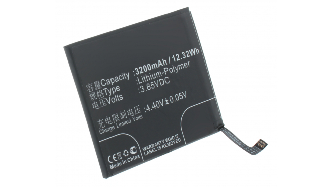 Аккумуляторная батарея для телефона, смартфона Xiaomi M1902F1A. Артикул iB-M3406.Емкость (mAh): 3200. Напряжение (V): 3,85