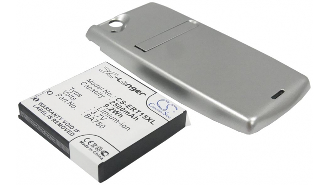 Аккумуляторная батарея BA750 для телефонов, смартфонов Sony Ericsson. Артикул iB-M347.Емкость (mAh): 2500. Напряжение (V): 3,7