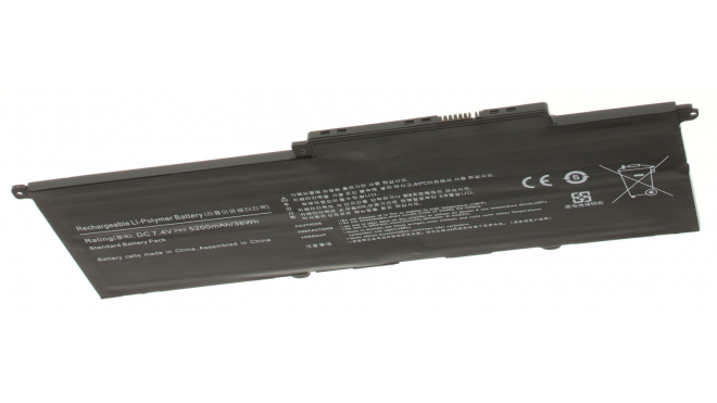 Аккумуляторная батарея для ноутбука Samsung NP900X3G. Артикул 11-1631.Емкость (mAh): 4400. Напряжение (V): 7,4