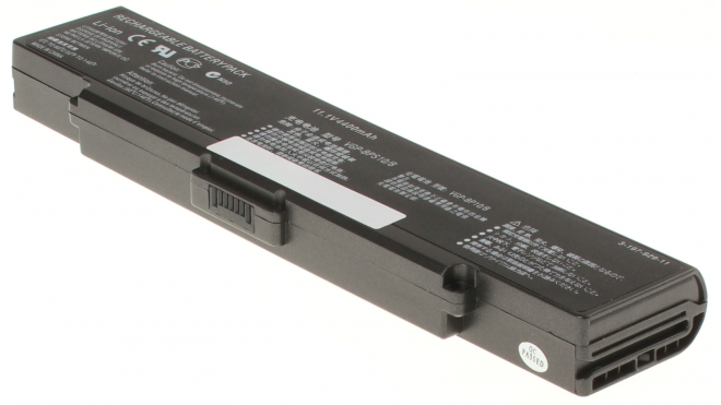 Аккумуляторная батарея для ноутбука Sony VAIO VGN-AR590FG. Артикул iB-A581.Емкость (mAh): 4400. Напряжение (V): 11,1