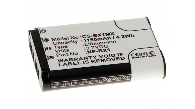 Аккумуляторные батареи для фотоаппаратов и видеокамер Sony HDR-GW66VEЕмкость (mAh): 1150. Напряжение (V): 3,7