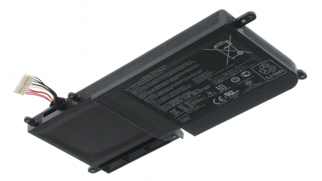 Аккумуляторная батарея для ноутбука Asus UX42VS. Артикул iB-A671.Емкость (mAh): 4800. Напряжение (V): 7,4