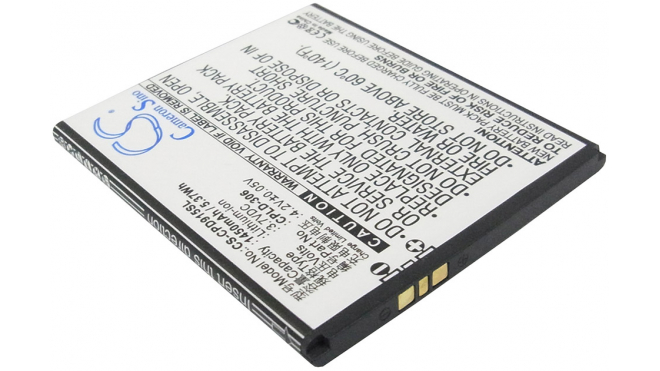 Аккумуляторная батарея для телефона, смартфона Coolpad 9150W. Артикул iB-M1640.Емкость (mAh): 1450. Напряжение (V): 3,7