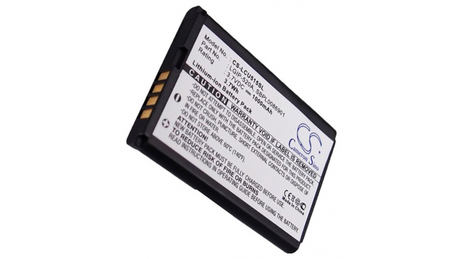 Аккумуляторная батарея iBatt iB-M2183 для телефонов, смартфонов LGЕмкость (mAh): 1000. Напряжение (V): 3,7
