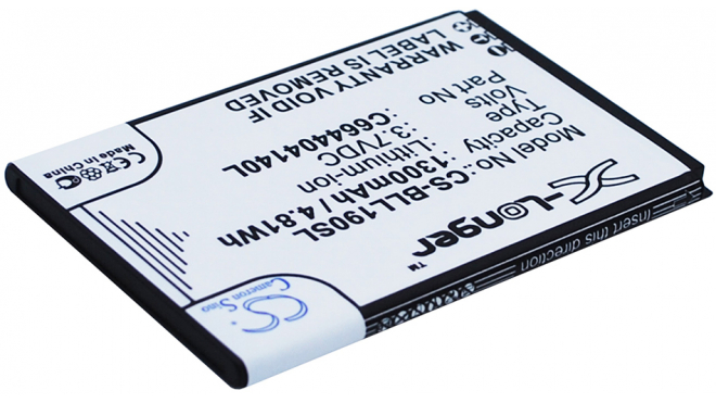 Аккумуляторная батарея iBatt iB-M1486 для телефонов, смартфонов BLUЕмкость (mAh): 1300. Напряжение (V): 3,7