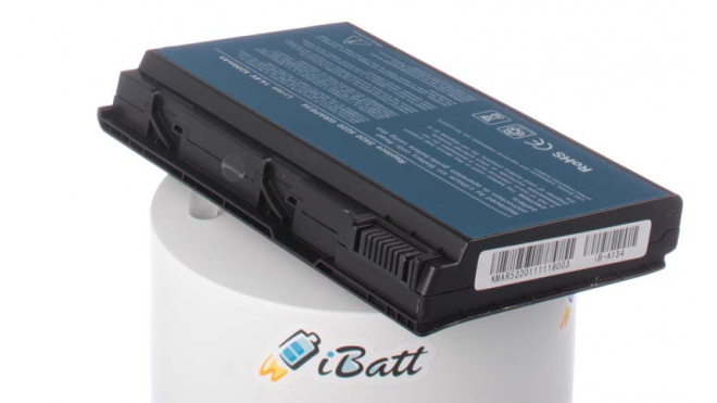 Аккумуляторная батарея для ноутбука Acer Extensa 5230E-902G25Mn. Артикул iB-A134.Емкость (mAh): 4400. Напряжение (V): 14,8