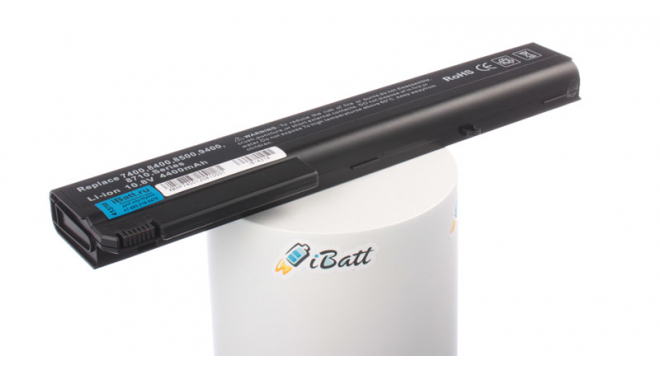 Аккумуляторная батарея iBatt iB-A318 для ноутбука HP-CompaqЕмкость (mAh): 4400. Напряжение (V): 10,8