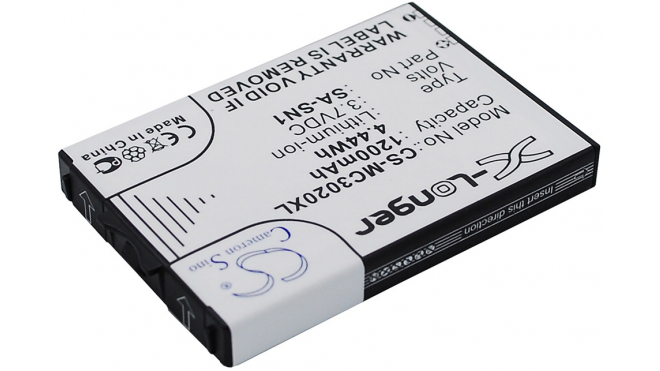 Аккумуляторная батарея SA-SN3 для телефонов, смартфонов Sagem. Артикул iB-M2606.Емкость (mAh): 1200. Напряжение (V): 3,7