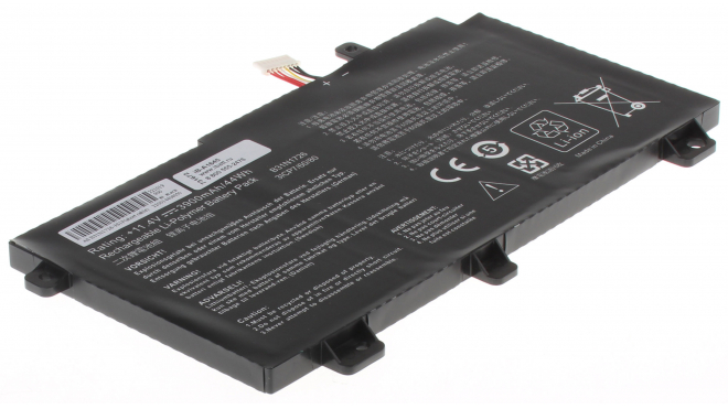 Аккумуляторная батарея для ноутбука Asus FX80G. Артикул iB-A1645.Емкость (mAh): 3900. Напряжение (V): 11,4