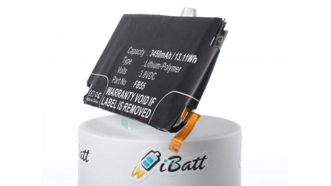Аккумуляторная батарея iBatt iB-M2301 для телефонов, смартфонов MotorolaЕмкость (mAh): 3450. Напряжение (V): 3,8