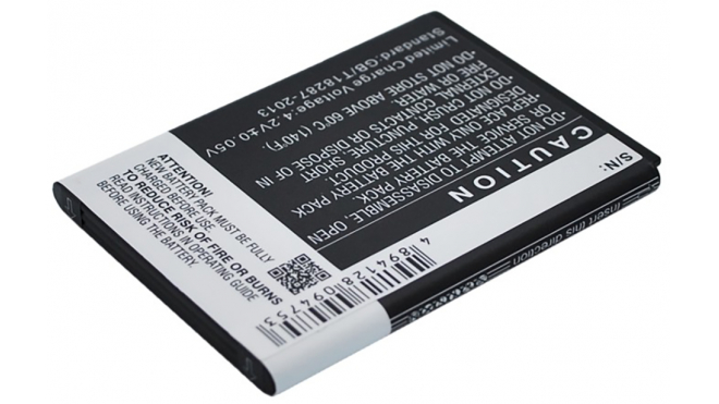 Аккумуляторная батарея для телефона, смартфона Samsung SM-G110B. Артикул iB-M798.Емкость (mAh): 1250. Напряжение (V): 3,7